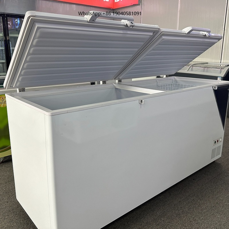 Commercial Chest Freezer - 상단 개폐식 상업용 수평형 냉동고, 대용량,
