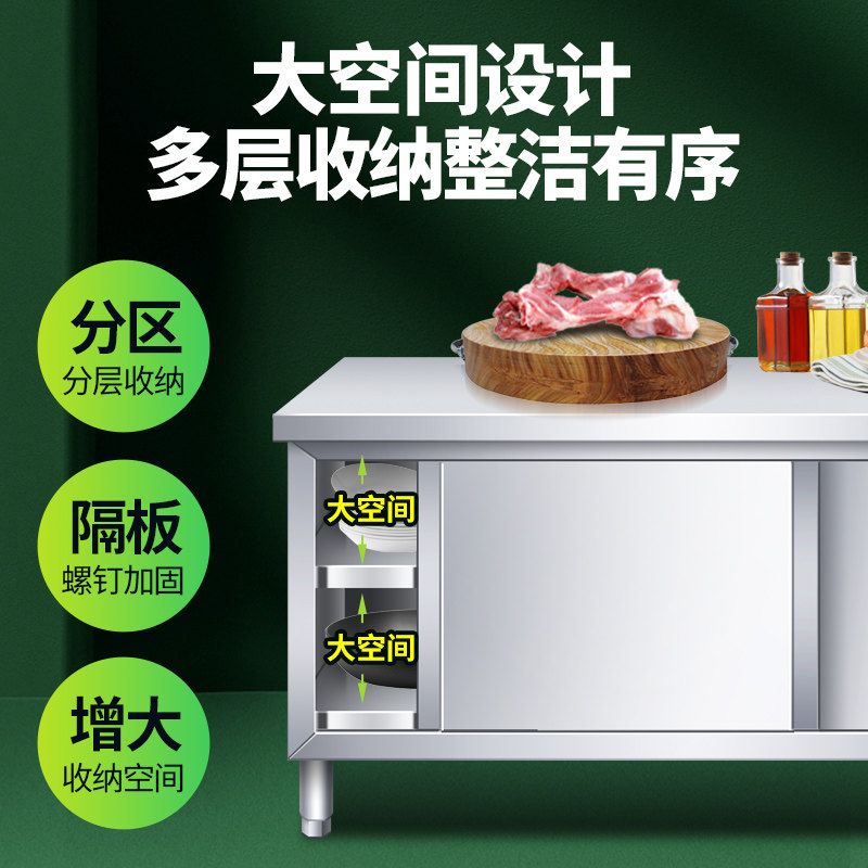 304 주방 조리대 스테인리스 스틸 워크탑 슬라이딩 도 - Commercial Kitchen Worktops 리뷰 및 가격