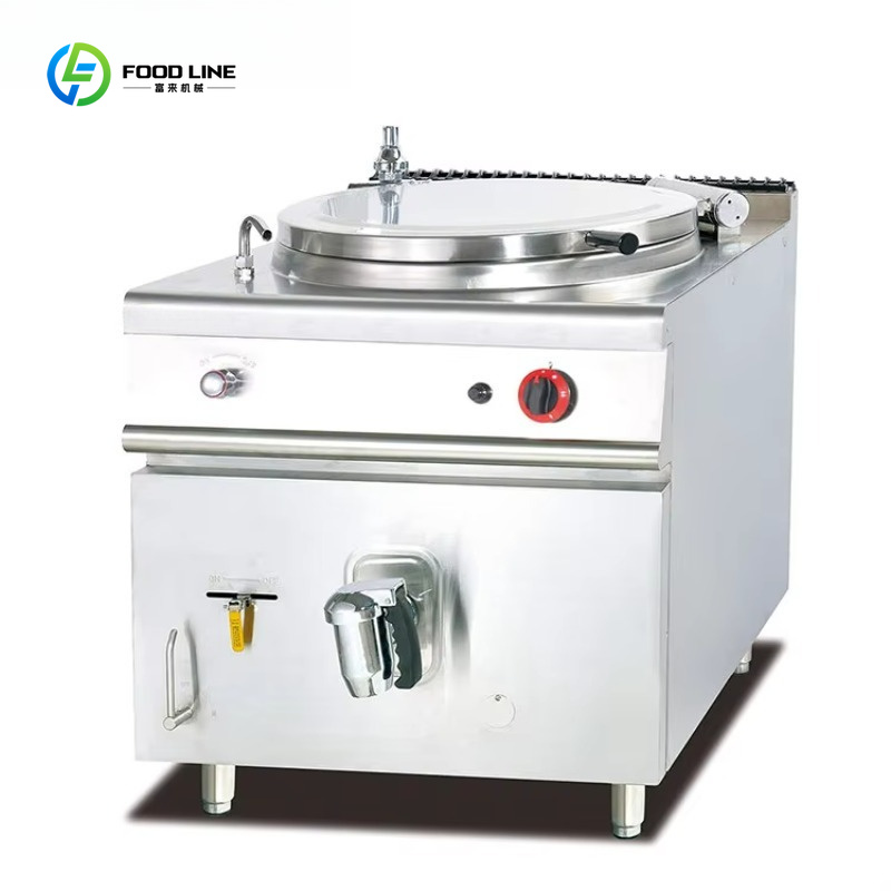 상업용 주방 60L 가스 보일러 틸팅 브레이징 팬 자동 - Range Commercial Kitchen 리뷰 및 가격